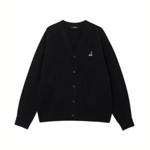 캉골자켓 CQK KRFC-KN19050BK 클래식 브이넥 가디건 1905 블랙