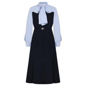 [린(의류)]베리떼 배색 원피스 (LGOPOJ9900)