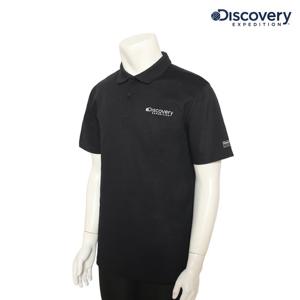 디스커버리 남성 테드 스몰로고 카라티 블랙 DMTS71043 DMTS71043BKS