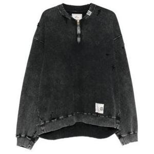 메종 미하라 야스히로 긴팔 티셔츠 A15PO566BLACK DOM