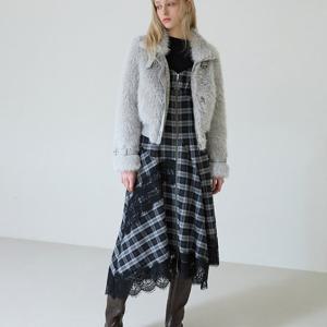 [에고이스트]레이스패치 레이어드 롱원피스 ER4WO264