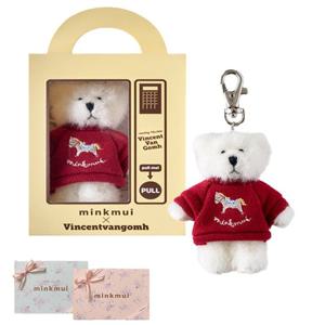 M밍크뮤D 25SS (WH)밍크뮤X빈센트반곰흐 bear키링 (35970BHB07)