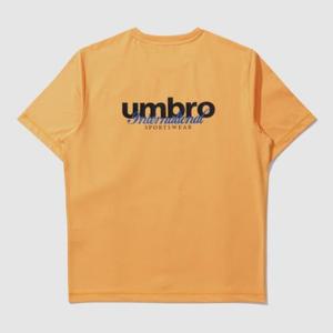 엄브로반팔티 KQF UP321CRS73-YOR 그래픽 워터 반팔 티셔츠 / Yellow ORange