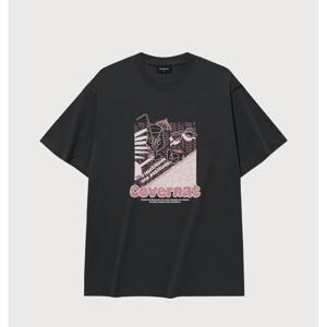 커버낫 쿨 바캉스 그래픽 티셔츠 B1 CO2502ST19 CH IV