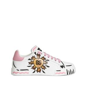 돌체앤가바나 스니커즈 CK2398A0259 8I832 BIANCO ROSA BABY