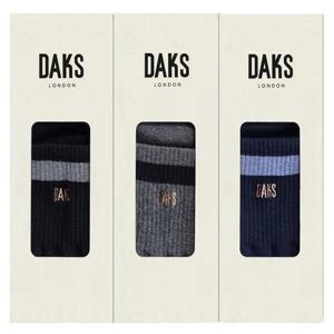 닥스양말 25825 면중목 무지 탑포인트 2족트