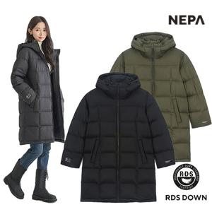 네파 공용 우수한 필파워 코코 머스코비 롱 다운자켓 7KF2064