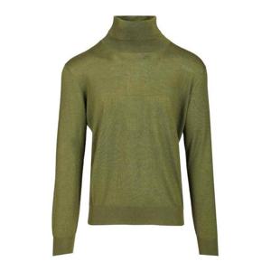 생로랑 캐시미어 울 실크 터틀넥 844617YAPK23391 Green
