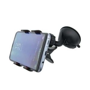 스마트폰 거치대 스탠드 차량용 블랙-자동차 NA032 Coms 스마트폰 거치대 스탠드 차량용 블랙-자동차 앞유리 부착 큐방 흡착고무 압착고무