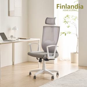 핀란디아 렉터 SW40 학생 사무용 회의실 컴퓨터 책상의자(헤드형)