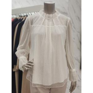 미니멈 세이브존01 레이스 하프넥 블라우스 MYAAWB2110A