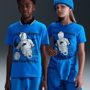 나이키키즈반팔티 NQK A254TS394P-BL NIKE x LEGO  컬렉션 주니어 티셔츠