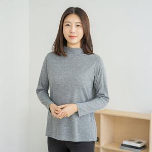 엄마옷 마담4060 하이반폴라티셔츠 중년여성 데일리 -ZTE2601021-