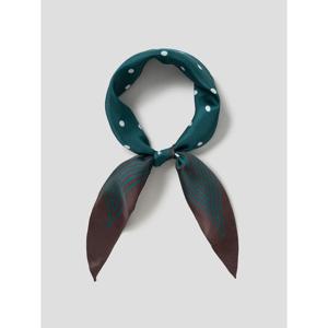 [로가디스] 마름모형 실크 쁘띠 스카프  그린 (MA6184R02M)