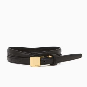 [헤지스] [길이조절가능]블랙 소가죽 여성 촉벨트 HJBE6EF60BK