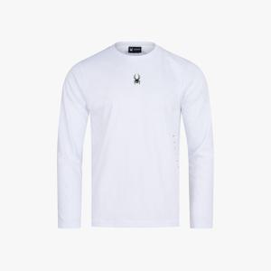 [스파이더] 남성 퍼포먼스 긴팔 티셔츠 SPLPCNRL201MWHT