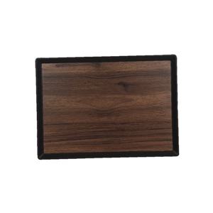 리빙메이트 우드 논슬립 테라 사각 쟁반 소