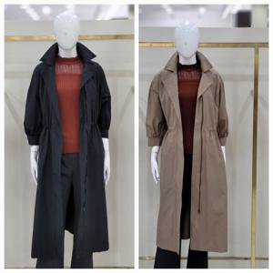 [꼼빠니아]멋내기 허리 스트링 트렌치코트 CAFW9 WCH800_YS