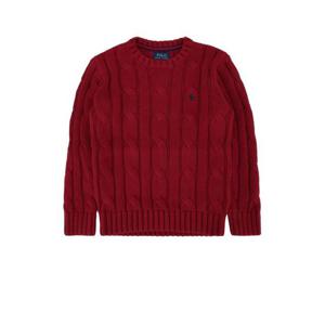 폴로 랄프로렌 키즈 레드 긴팔 스웨터 322981036 001