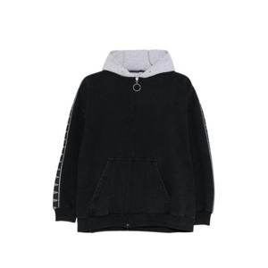 발렌시아가 후드 티셔츠 858137 TTVP63563 Black