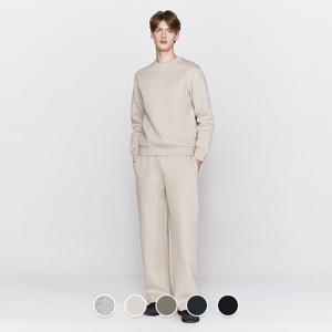 [지오다노]남자 트레이닝팬츠 일자 스트레이트핏 에어리 테리 밴딩 스웨트팬츠 116554