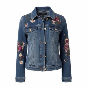 [비꼴리끄(여성)]데님 자수 자켓 B244DJ2100