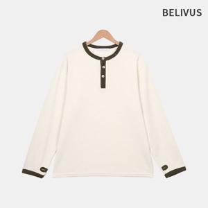 [빌리버스]빌리버스 남자 데일리 코듀로이 헨리넥 링거티 BVC016