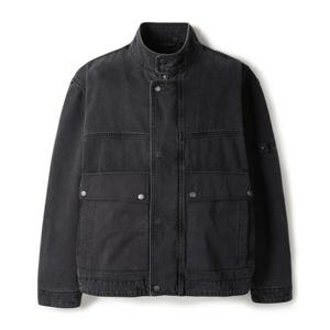 [시리즈(series)]데님 배색 포켓 점퍼(SAUAS25141BKX)