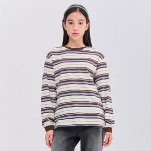 [오션스카이]공용 스트라이프 긴팔 티셔츠-EEJB5113B08