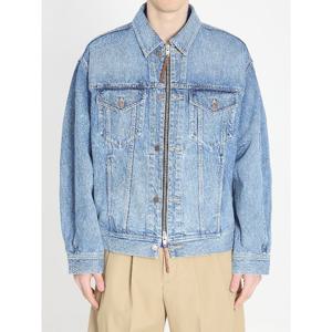 셀린느 셔츠 칼라 오버사이즈 데님 재킷 RV14T930F GDO5