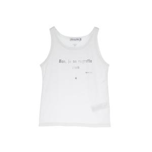 [엘러브] 디올 논 즈 리그레트 리엔 슬리브리스 탑 XS 화이트 6ET0210