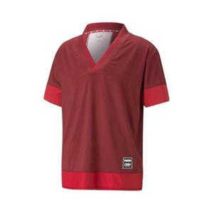 푸마  씨엘르 런 반소매 티셔츠 - 레드 523422-80 253272