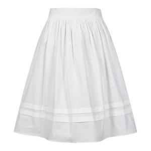 [코인코즈][정가116,000원]코인코즈 코튼 플레어 미디 스커트_DW4MS142