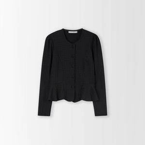 [코인코즈][정가59,000원]크링클 버튼 블라우스_CD5AB706