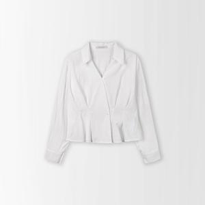 [코인코즈][정가59,000원]브이넥 카라 블라우스_CD5AB700