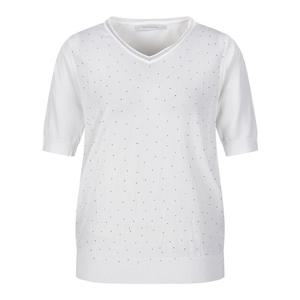 [코인코즈][정가99,000원]코인코즈 쉬머 브이넥 반팔 니트_DZ4MP074