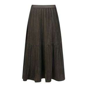 [코인코즈][정가129,000원]코인코즈 벨벳 플리츠 밴딩 스커트_DZ4WS091