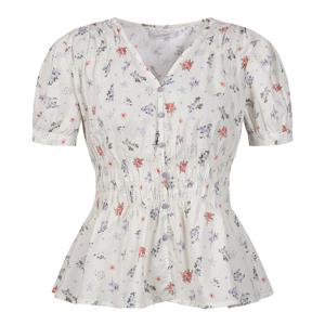 [코인코즈][정가116,000원]코인코즈 플라워 코튼 블라우스_DW4MB722