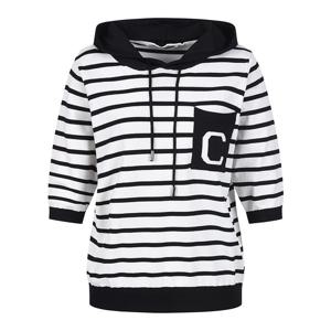 [코인코즈][정가129,000원]코인코즈 5부 소매 후드 반팔 니트_DZ4MP085