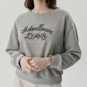 [코인코즈][정가133,000원]코인코즈 자수 메탈 맨투맨_DW4WE200