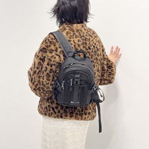 [마리엔코코][S]캐주얼 망사포켓 미니 백팩_22539_KB