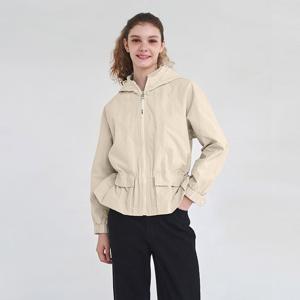 플레이블 여성 입체포켓 바람막이 후드 점퍼 MW4AM102