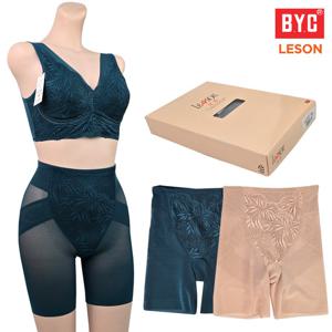 BYC 헴레이스 사각 롱거들 [LGR3976] 여성용 똥배 뱃살 보정 힙업 엄마 부인 메쉬 거