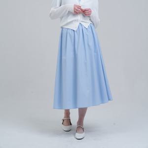 [코인코즈][정가99,000원]코인코즈 뒷밴딩 A라인 코튼 스커트_DW4MS134