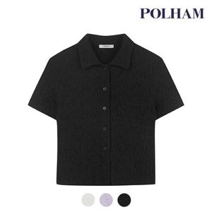 [폴햄][폴햄] 여성 크링클 크롭가디건_PHE2TC2330