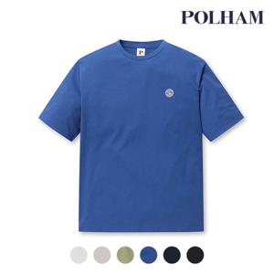 [폴햄][폴햄] 남여공용 쿨텐션 자수 반팔_PHE2TR3220