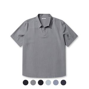 [폴햄][폴햄] 남성 쿨링 풀오버 반팔 셔츠A_PHE2WC1842