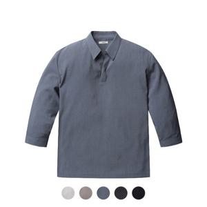 [폴햄][폴햄] 남성 쿨링 7부 풀오버 셔츠_PHE2WC1322