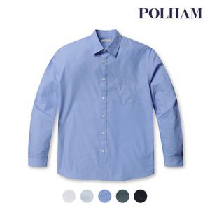 [폴햄][폴햄] 남성 포플린 오버핏 셔츠_PHE2WC1023