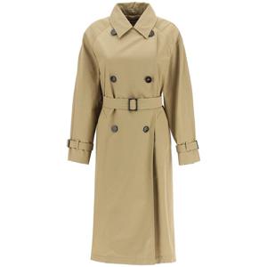 [디펙트_36] 막스마라 여성 에트나 벨티드 트렌치 코트 카멜 60210127600 005